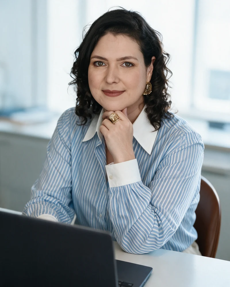 Camila Catanho, fundadora da Mosaico Propriedade Intelectual